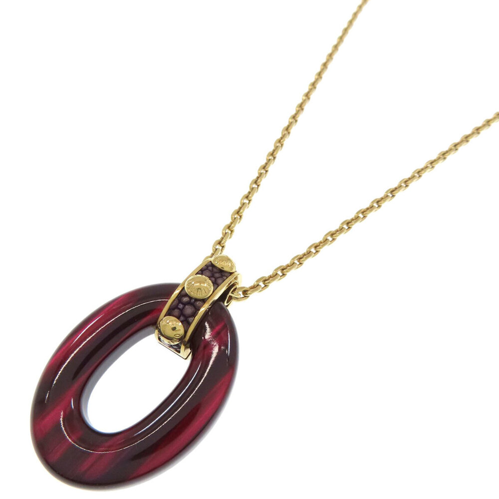LOUIS VUITTON Red Necklace